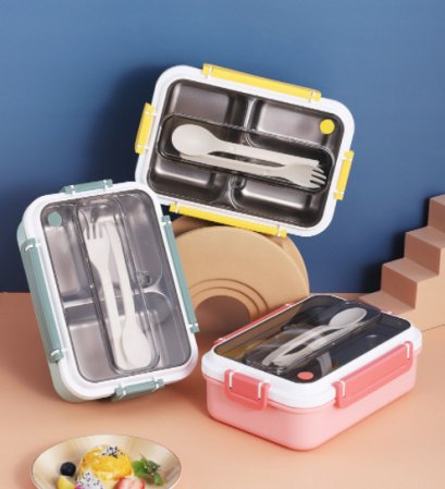 กล่องข้าว,กล่องข้าวสแตนเลส,สินค้าพรีเมียม,ของแจกลูกค้า