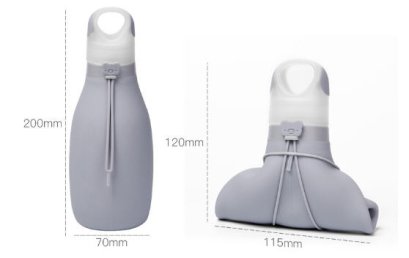 กระบอกน้ำซิลิโคน,แก้วน้ำซิลิโคน