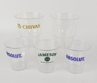 แก้วพลาสติก,แก้วสกรีนโลโก้,แก้วน้ำพลาสติก,ราคาถูก,2oz/65ml