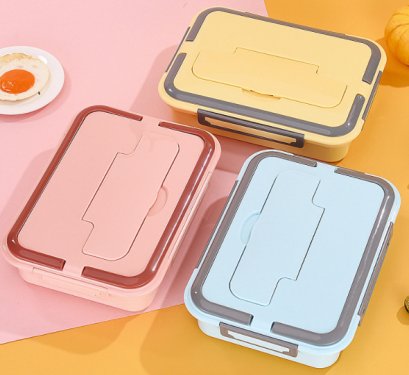 กล่องข้าวสแตนเลส,กล่องข้าวพร้อมช้อนตะเกียบ