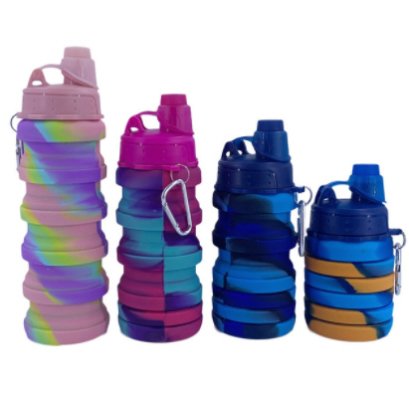 แก้วซิลิโคนพับได้,กระบอกน้ำซิลิโคน