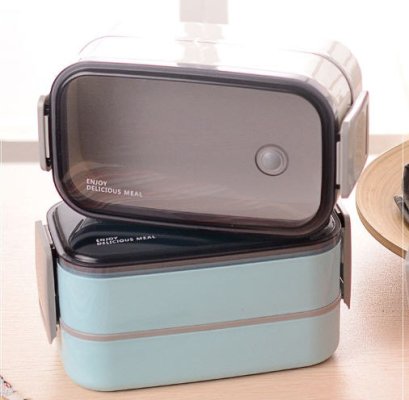 กล่องข้าว,กล่องใส่ข้าว,กล่องข้าวพร้อมช้อนส้อม,ปิ่นโตใส่อาหาร