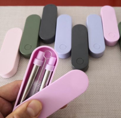 หลอดสแตนเลส,หลอดพกพา