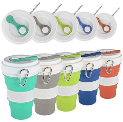 แก้วน้ำซิลิโคนพับได้,แก้วน้ำซิลิโคน,แก้วน้ำพับได้