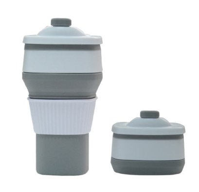 แก้วน้ำพับได้,แก้วซิลิโคน