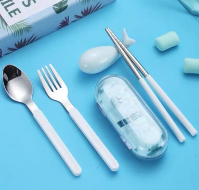 ชุดช้อนส้อมตะเกียบ