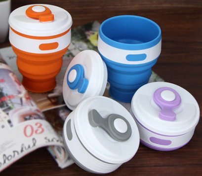 แก้วซิลิโคนพับได้