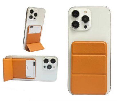 ซองใส่บัตรติดโทรศัพท์+ขาตั้งโทรศัพท์มือถือ,ขาตั้ง Smartphone,Phone Card Holder Stand