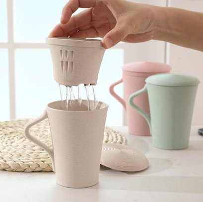 แก้วน้ำฟางข้าวสาลี,แก้วน้ำรักษ์โลก,ราคาถูก