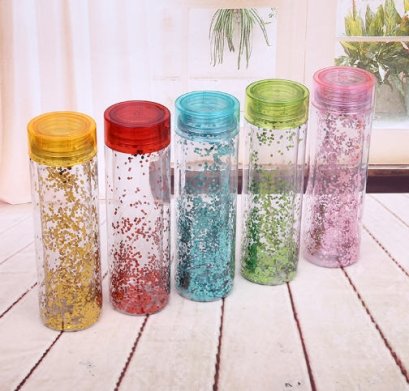 กระบอกน้ำพลาสติก,กระบอกน้ำ,กระบอกน้ำกากเพชร,สกรีนโลโก้