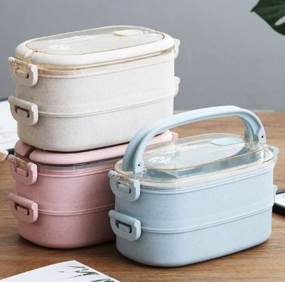 กล่องข้าวรักษ์โลก,กล่องข้าวฟางข้าวสาลี,คุณภาพดี