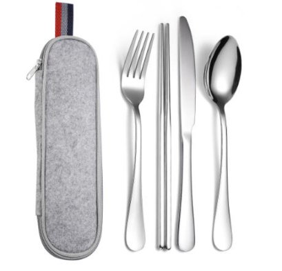 ชุดช้อนส้อม+มีด+ตะเกียบ