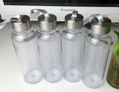 กระบอกน้ำพลาสติก,ขวดน้ำพลาสติก,ขวดพลาสติกพร้อมเชือกห้อย