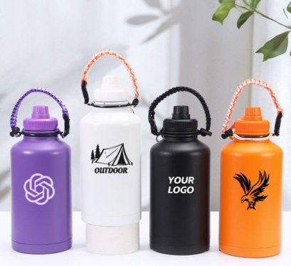 ขวดน้ำสแตนเลสเก็บอุณหภูมิ,กระติกน้ำสแตนเลส,64oz