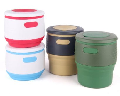 แก้วน้ำซิลิโคน,แก้วน้ำพับได้