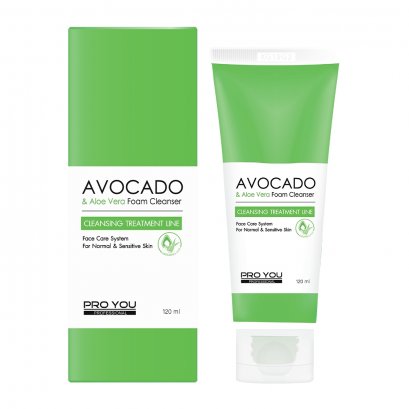Pro You Avocado & Aloe Vera Foam Cleanser (120ml)