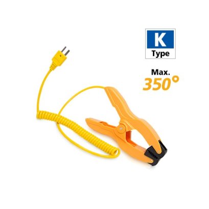 Lutron TP-05 โพรบวัดอุณหภูมิแบบแคลมป์ สำหรับงานท่อ Max.350℃ (Type K)