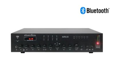 เครื่องขยายเสียง SOUNDVISION SA-300BT Power Amplifier 300W 5 ZONE BLUETOOTH USB/SD player