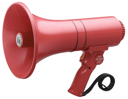 โทรโข่งแบบมือถือ  TOA ER-1215S  โทรโข่งกำลังขับ 15 วัตต์ 15W Hand Megaphone, Siren SIG.