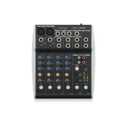 มิกเซอร์  Behringer XENYX 802S  mixer 8 อินพุตพร้อมอินเตอร์เฟส USB สตรีมมิ่ง