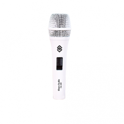 ไมค์สาย CLEAN AUDIO CA-289 WHITE  Wired Microphone