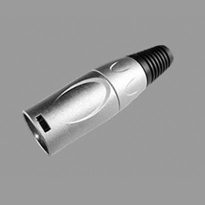 คอนเนคเตอร์ ปลั๊ก XLR ตัวผู้ 3 ขา ท้ายเหล็ก สำหรับเข้าสาย LIDGE YM-014A