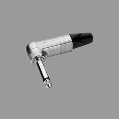 คอนเนคเตอร์ ปลั๊กโฟนโมโน 1/4&quot; ตัวงอ สำหรับเข้าสาย LIDGE YM-201L