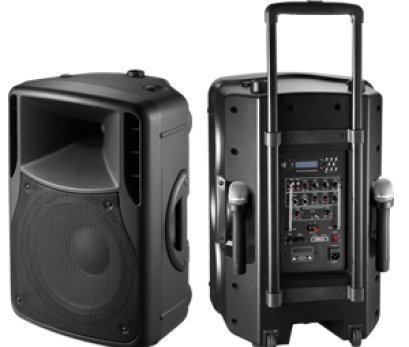 ลำโพงลากจูง | NTS PD-12AB ขนาด12นิ้ว  สามารถเล่นusb bluetooth พร้อมไมค์ลอยคู่