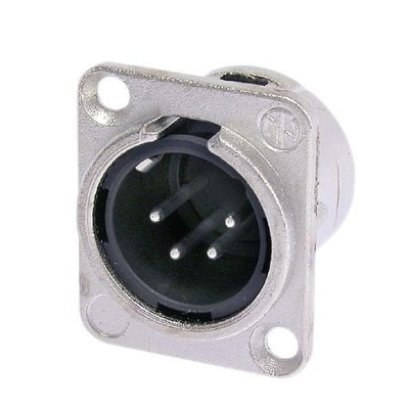 คอนเนคเตอร์ติดแท่น XLR Male NEUTRIK NC4MD-L-1