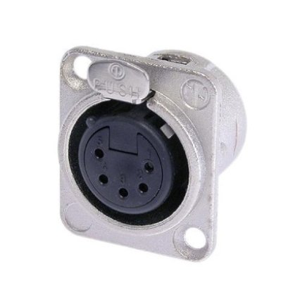 คอนเนคเตอร์ติดแท่น XLR Female NEUTRIK NC5FD-L-1