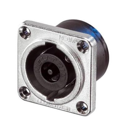 คอนเนคเตอร์ตัวผู้ติดแท่น Speakon Plug  8 Pole  NEUTRIK NL8MPR