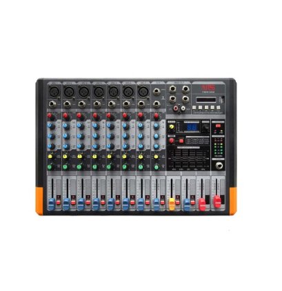 เพาเวอร์มิกเซอร์  NTS PMX-308  PowerMixer 7 Mono 1 Stero + FX/USB/BT