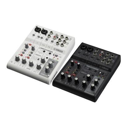 มิกเซอร์ YAMAHA AG06MK2  6-Channel live streaming mixer with high resolution USB C (BLACK/WHITE)