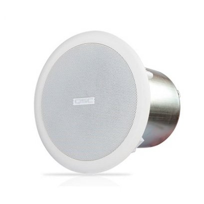 ลำโพงติดเพดาน QSC AD-C6T-WH Ceiling Speaker 6.5″