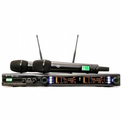 ไมโครโฟนไร้สายแบบคู่ CLEAN AUDIO CA-M2  Dual Wireless Microphone PreOrder