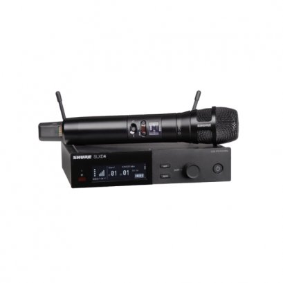 ไมโครโฟนไร้สาย SHURE SLXD24A/N8CB-M55  ระบบไมโครโฟนไร้สายพร้อมตัวส่งสัญญาณแบบมือถือ Nexadyne™ 8/C