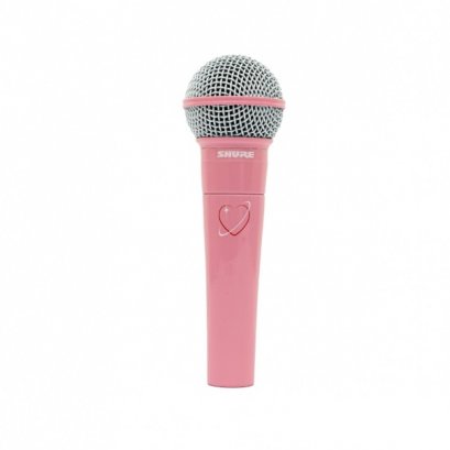 ไมโครโฟนมีสาย  SHURE SM58 LIMITED EDITION สีชมพูไมค์ร้องเพลง Dynamic microphone