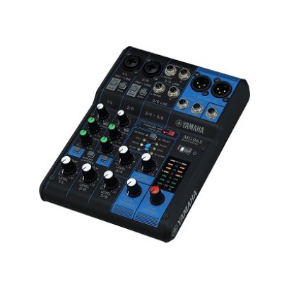 มิกเซอร์ YAMAHA MG06X 6-Channel Mixing Console: Max. 2 Mic / 6 Line Inputs (2 mono + 2 stereo) / 1 Stereo Bus