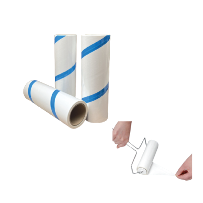 ลูกกลิ้งขจัดฝุ่น ขนาด 16 ซม. (90 แผ่น) Sticky Roller