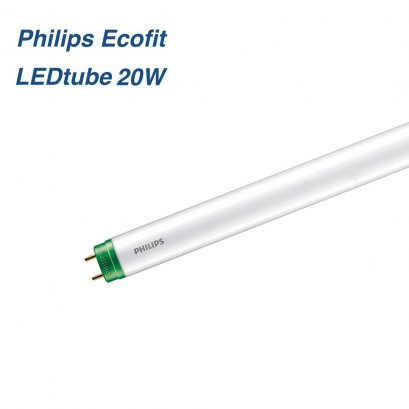 หลอดไฟ Ecofit LED tube T8 20W philips  (ขั่วเขียว)