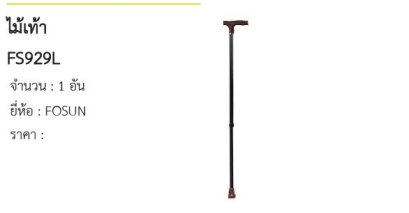 ไม้เท้า FS929L 