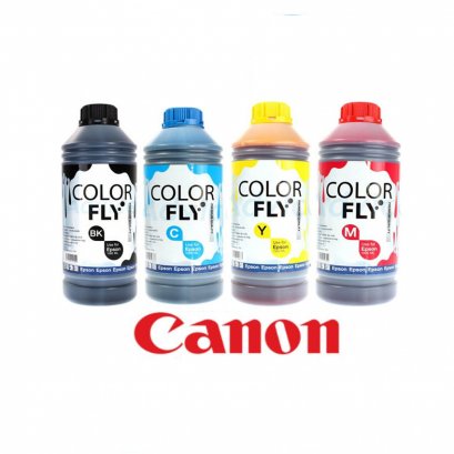 หมึกเติม Canon ขนาด 1000 ml (Color Fly)