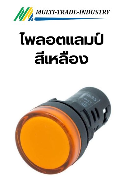 ไพลอตแลมป์ สีส้ม