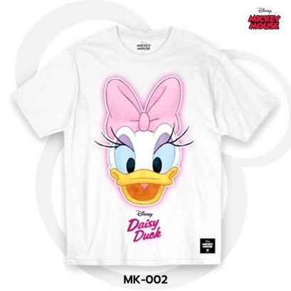 Mickey Mouse เสื้อยืดลิขสิทธิ์ คอกลม แขนสั้น (MK-002)