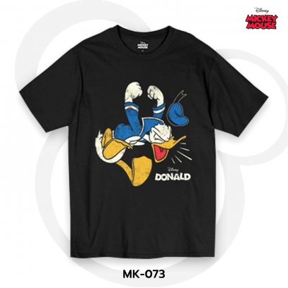 Mickey Mouse เสื้อยืดลิขสิทธิ์ คอกลม แขนสั้น (MK-073)