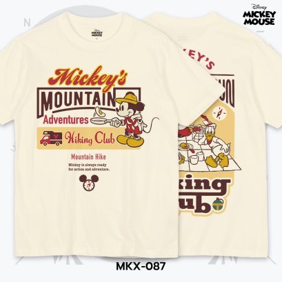 Power 7 Shop เสื้อยืดการ์ตูน มิกกี้เมาส์ ลิขสิทธ์แท้ DISNEY  (MKX-087)