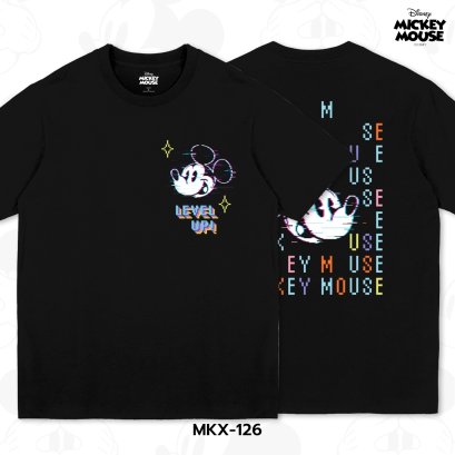 Mickey Mouse เสื้อยืดลาย มิกกี้เมาส์ ลิขสิทธิ์แท้ดิสนีย์ (MKX-126)