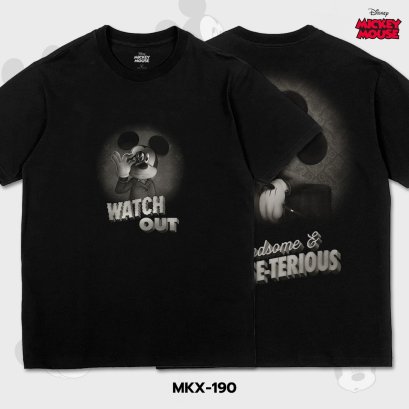 Mickey Mouse เสื้อยืดลาย มิกกี้เมาส์ ลิขสิทธิ์แท้ดิสนีย์ (MKX-190)