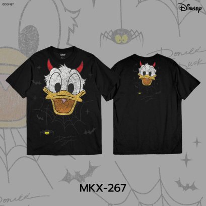 Mickey Mouse เสื้อยืดลาย "โดนัลด์ ดั๊ก" ลิขสิทธิ์แท้ดิสนีย์ (MKX-267)