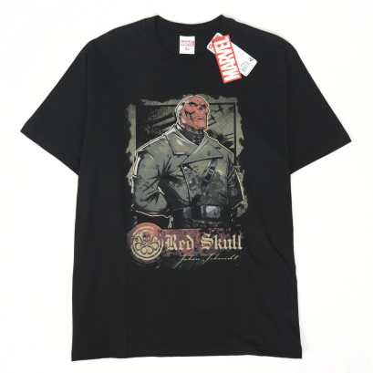 มาร์เวล เรดสกัล-กัปตันอเมริกา เสื้อยืดลิขสิทธิ์แท้ คอกลม แขนสั้น (MVX-168)